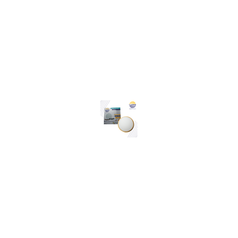 Luminaria LED de empotrar o sobreponer 18W MADERA (EMSMD18/MO)