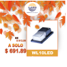 Arbotante de LED  10W con fotocelda (WL10LED)