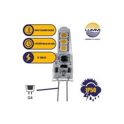 Foco cacahuate LED 2W (G4LED2/BC)