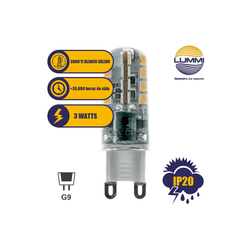 Foco cacahuate LED 3W (G9R3SMD/BC)