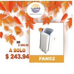 Foco tubular tipo ventilador led 52W (FAN52)