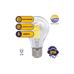 Lámpara LED de filamento A60 dimmeable de 4W (A60DIM4/LD)