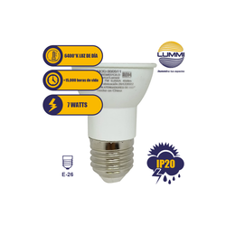 Lámpara LED JDR E26 de 7W (JDRSMD7C/LD)