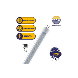 Lámpara LED T5 acrílico Paq 5pzs (T5SMD14/LD)