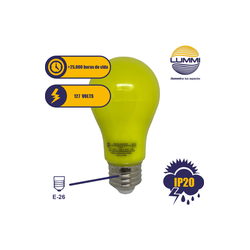 Foco LED 7W tipo A60 Repelente de mosquitos (A55LED7/RE)