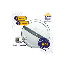 Luminaria LED de empotrar o sobreponer 18W BLANCO (EMSMD18/BL)
