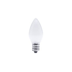 Foco tipo vela de LED C7.5 entrada E-12 ( C7.5LED/COL)
