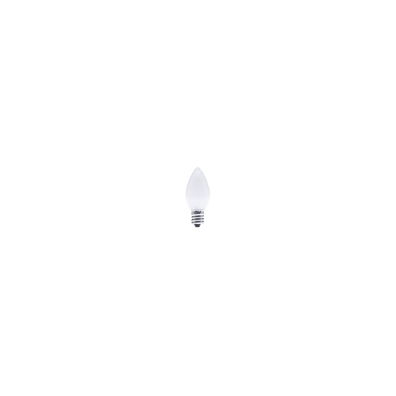 Foco tipo vela de LED C7.5 entrada E-12 ( C7.5LED/COL)