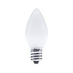 Foco tipo vela de LED C7.5 entrada E-12 ( C7.5LED/COL)