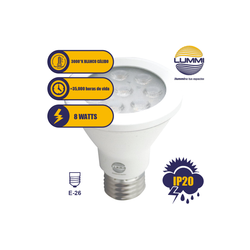 Foco LED 8W c/E26 (PAR20SMD8/BC)
