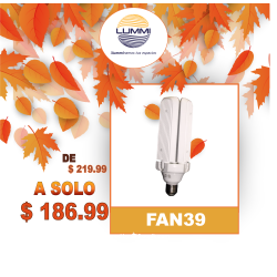 Foco LED 39W tipo ventilador (FAN39)