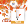 Foco LED 39W tipo ventilador (FAN39)