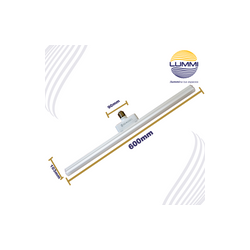 Lámpara LED lineal de 9W con base giratoria E26 (TL9E26)