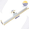 Lámpara LED lineal de 9W con base giratoria E26 (TL9E26)