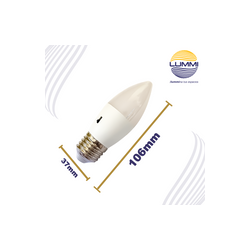 FOCO TIPO VELA 3 TONALIDADES DE LUZ (VESMD7CCT)