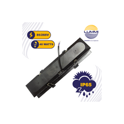 Luminaria LED empotrable con distribución telescópica de 40W (1436)