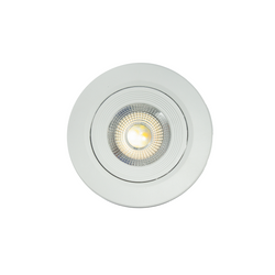 Luminario LED de sobreponer dirigible blanco de 7W (1501)