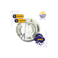 Luminario LED de sobreponer dirigible blanco de 7W (1501)
