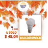 Lámpara tipo bombilla A60 LED dimmeable de 9W (A603DIM9/LD)