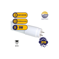 Tubo Led SMD 9W de 60cm opalino, Paq 5pzs (T8SMD60F/LD)