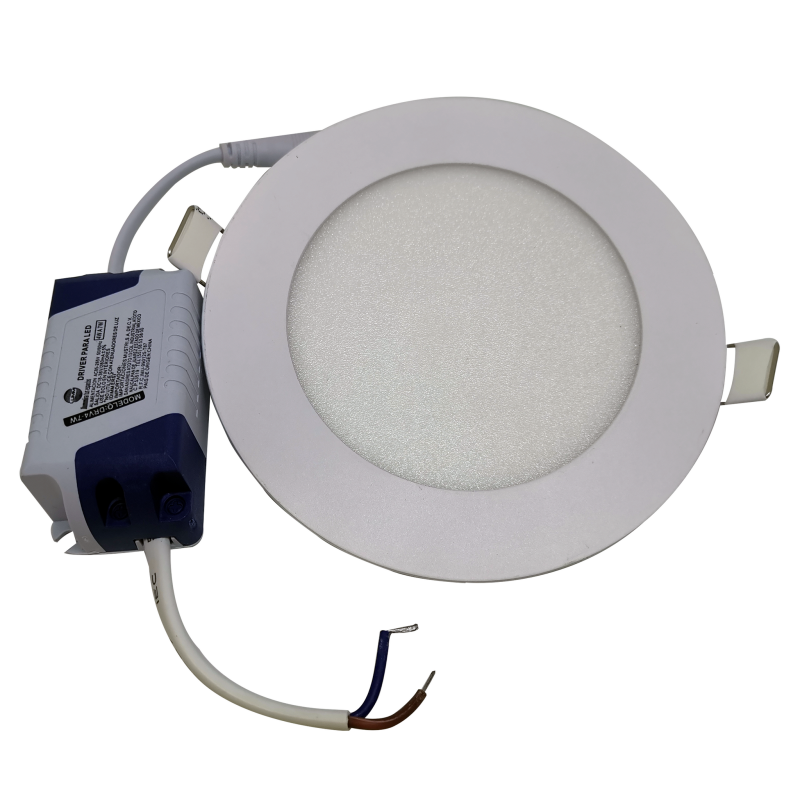 Luminaria circular LED  Ultradelgado para empotrar 7W (MP7)