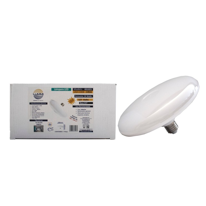 Lámpara circular LED 24W Base E26 LD (CIR24)