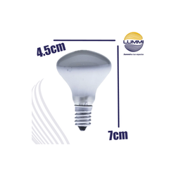 Foco baby spot 40W Perlado (R14E1440)