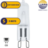FOCO CACAHUATE 127V. 75W. G9 (G975F)