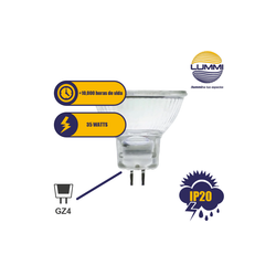 FOCO DE HALOGENO MR-11 12V. 35W. (MR11FTHC)