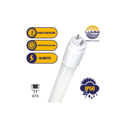 Tubo LED 18W opalino Paq 5pzs (T8SMD18OP/LD)