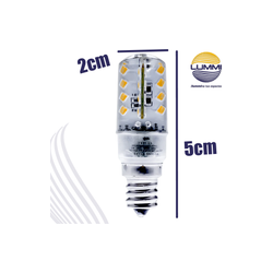 Foco cacahuate T20 LED 3W (E14R3SMD/BC)