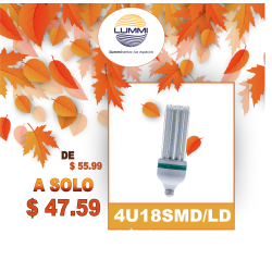 Foco 4U SMD LED (4U18SMD/LD)