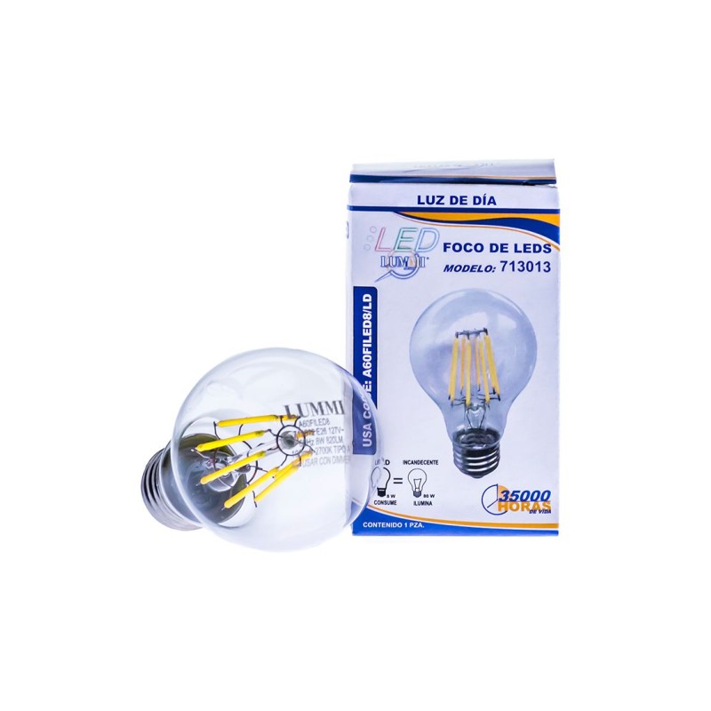 Foco A60 Filamento LED (A60FILED8/LD)