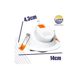 Luminario empotrado SMD  ( EMSMD12/LD )