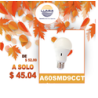 FOCO TIPO A-60 3 TONOS DE LUZ (A60SMD9CCT)