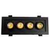 Luminaria LED empotrable con distribución telescópica de 26W (1424)