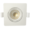 Luminaria LED dirigible de empotrar cuadrada de 7W (1612)