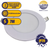 Luminaria circular LED  Ultradelgado para empotrar 7W (MP7)