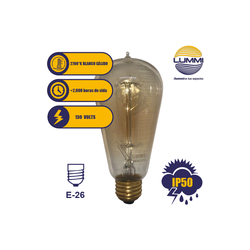 Foco vintage 40W (ST64)