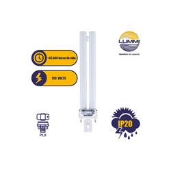Lámpara PL UV 1U para secado de Resinas ( PL9/UV )